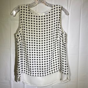 Polka-Dot Business Casual Top